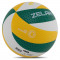 Волейбольний м'яч Zelart (жовто-зелений) + подарунок