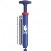 Насос Wilson NBA DRV Pump Kit ручной двухсторонний для спортивных мячей (WTBA4003NBA) + манометр