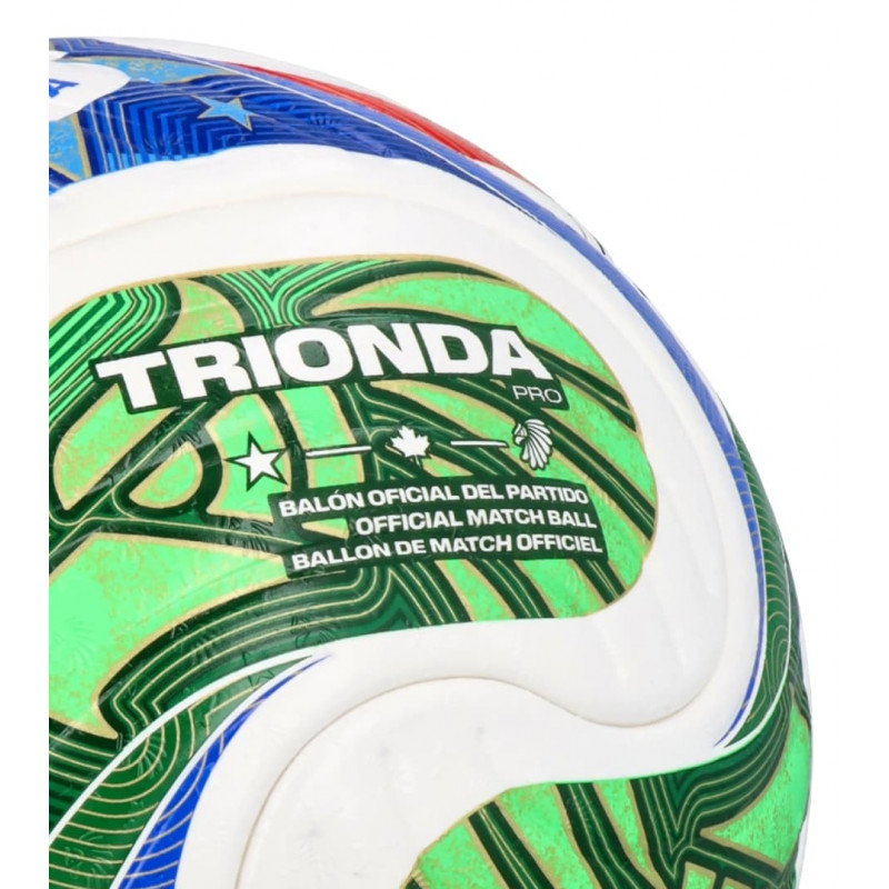 Мяч для футбола Adidas Trionda World Cup 2026 FIFA OMB (размер 5) JD8021 + подарок-6