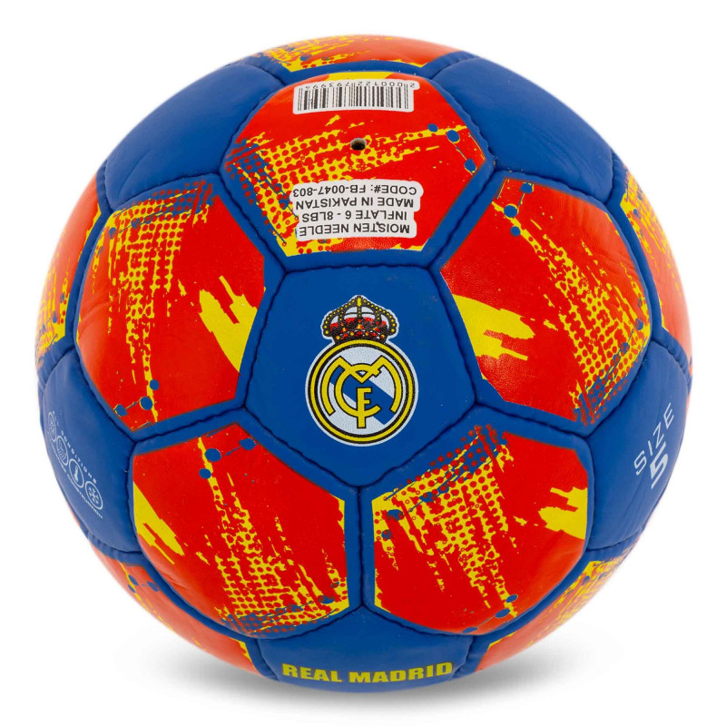 Мяч для футбола Clubball Real Madrid (размер 5) FB-0047-803 + подарок-1