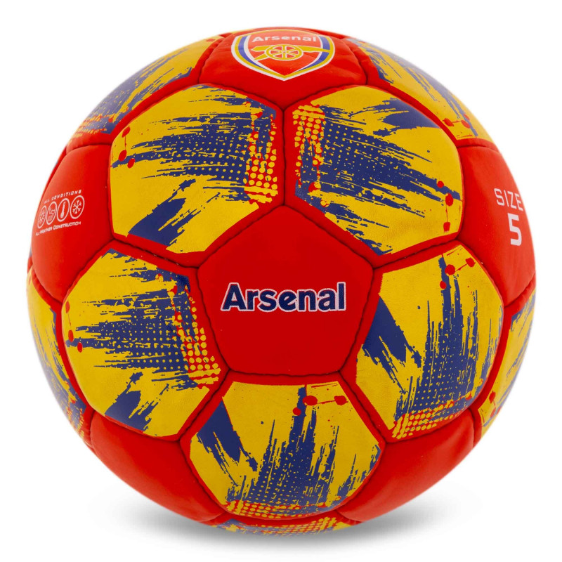 Мяч для футбола Clubball Arsenal (размер 5) FB-0047-800 + подарок