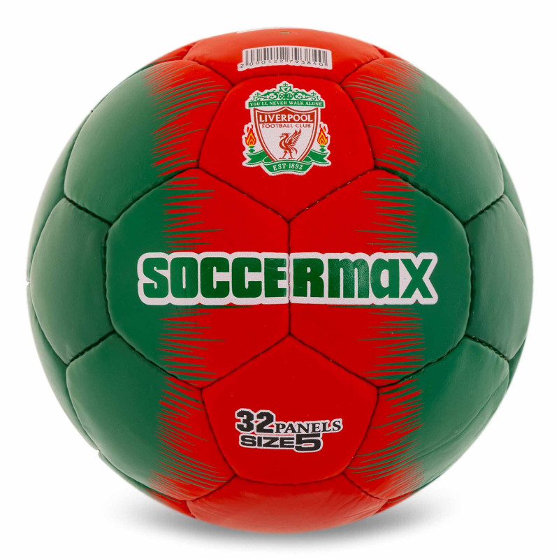 Мяч для футбола Soccermax Liverpool (размер 5) FB-0047-822 + подарок