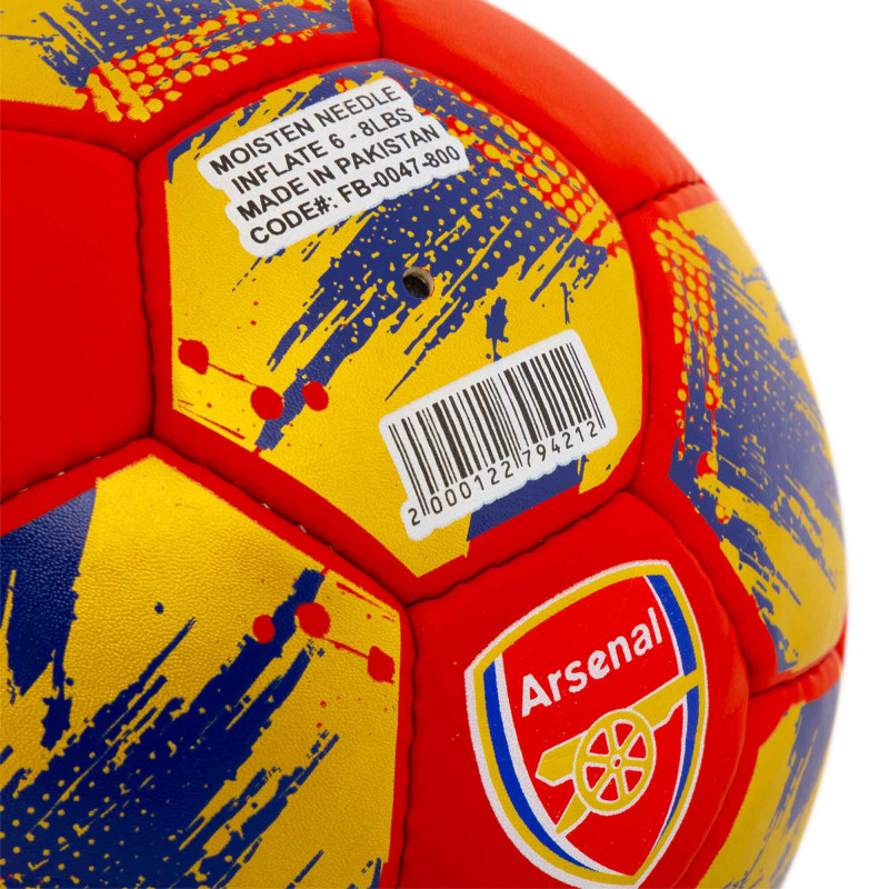 Мяч для футбола Clubball Arsenal (размер 5) FB-0047-800 + подарок-2