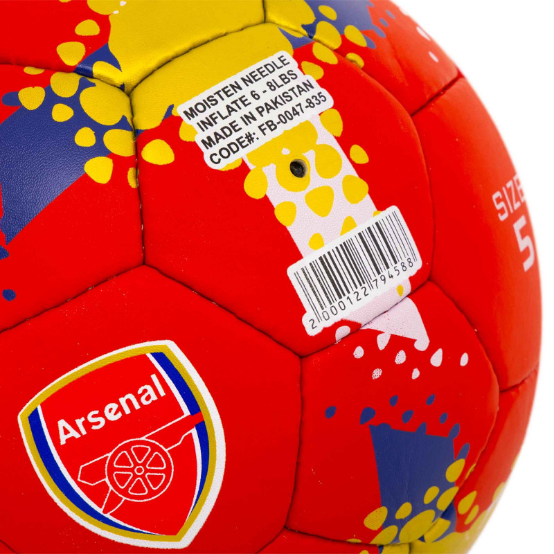Мяч для футбола Clubball Arsenal (размер 5) FB-0047-835 + подарок-1