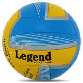 М'яч волейбольний LEGEND Жовтий-Блакитний- Білий  (розмір 5) V58U-3