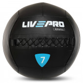 Мяч набивной медицинский для кроссфита WALL BALL LiveUp (вес 7 кг) LP8103-7