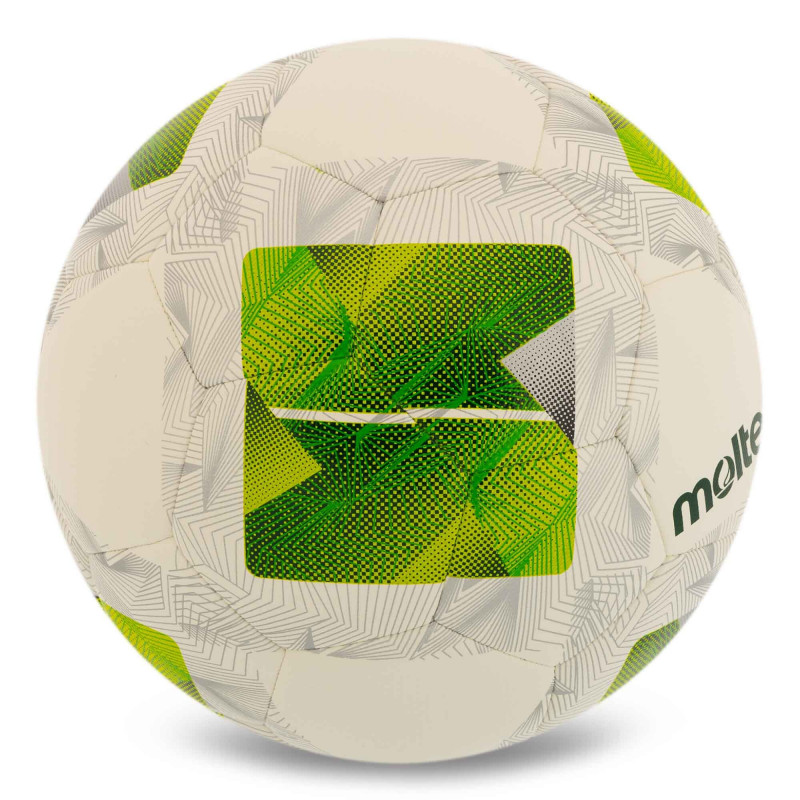 М'яч для футболу Molten F5N3400-G біло-зелений (розмір 5)-4