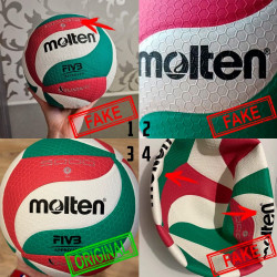 Як відрізнити оригінальний м'яч Molten від підробки?