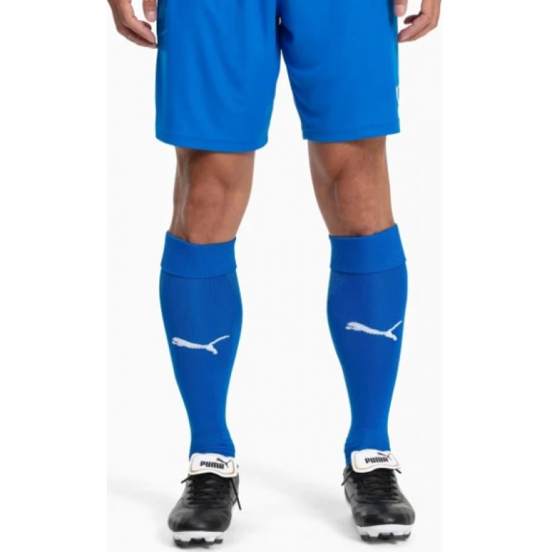 Гетры Puma Team LIGA Socks (голубо-черные) 703438-02-1