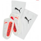 Щитки футбольные Puma Ultra Flex Sleeve Белый Дет 030987-01