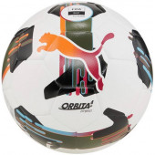 Мяч для футбола Puma Orbita 4 HYB (FIFA Basic) белый, черный, оливковый Уни (размер 5) 084326-01