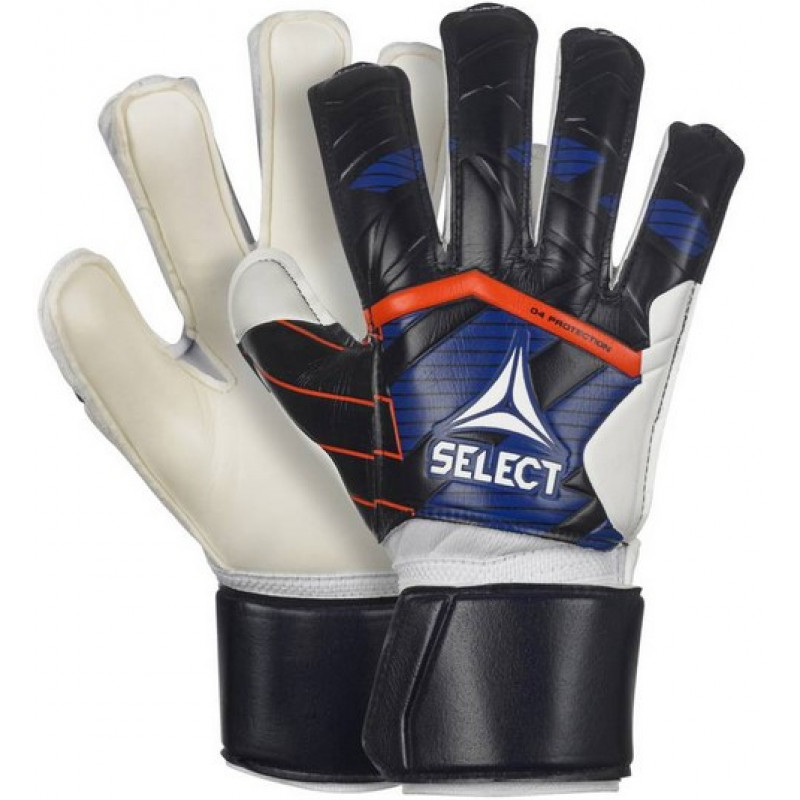 Рукавички воротарські Select Goalkeeper Gloves 04 Protection V24 синій, білий Дит 601041-202