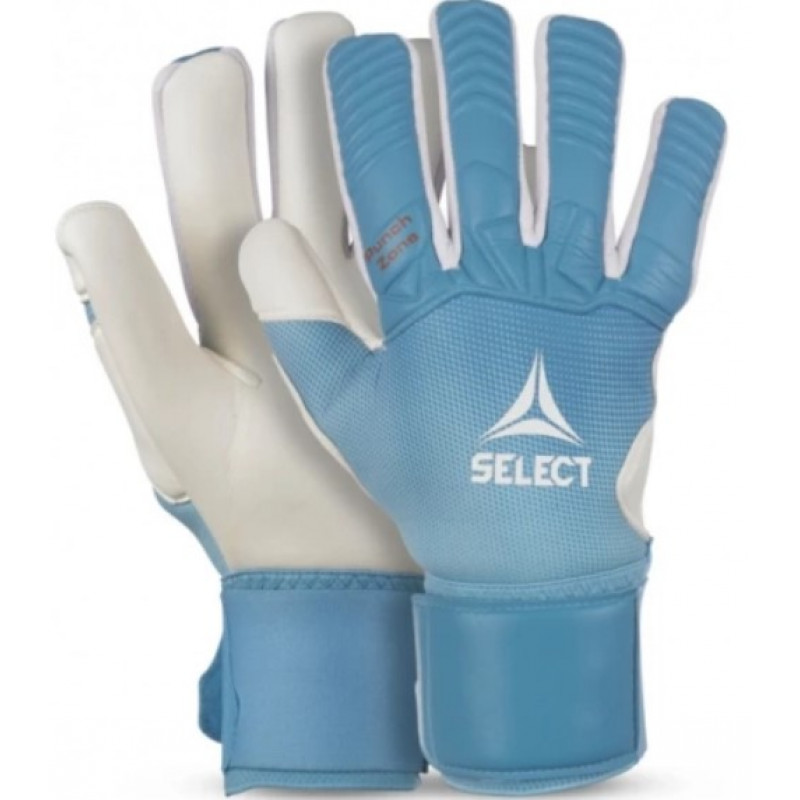 Перчатки вратарские Select Goalkeeper Gloves 33 Allround синий, белый Уни 601331-410