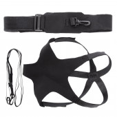 Тренажер футбольный на пояс для отработки ударов и подач Черный SP-Sport C-5914 Тренажер футбольный на пояс для отработки ударов и подач Черный SP-Sport C-5914