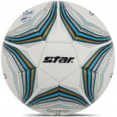 М'яч футзальний STAR MATCH UP FIFA Білий-блакитний (розмір 4) FB514FTB 
