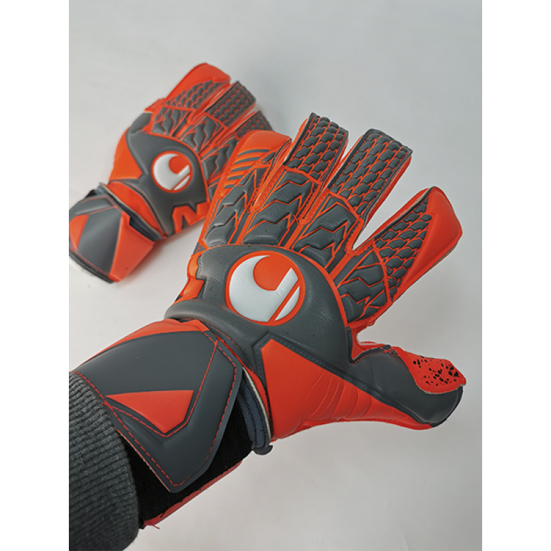 Воротарські рукавиці Uhlsport Aerored Supergrip Rollfinger Prof 1011054020098-2