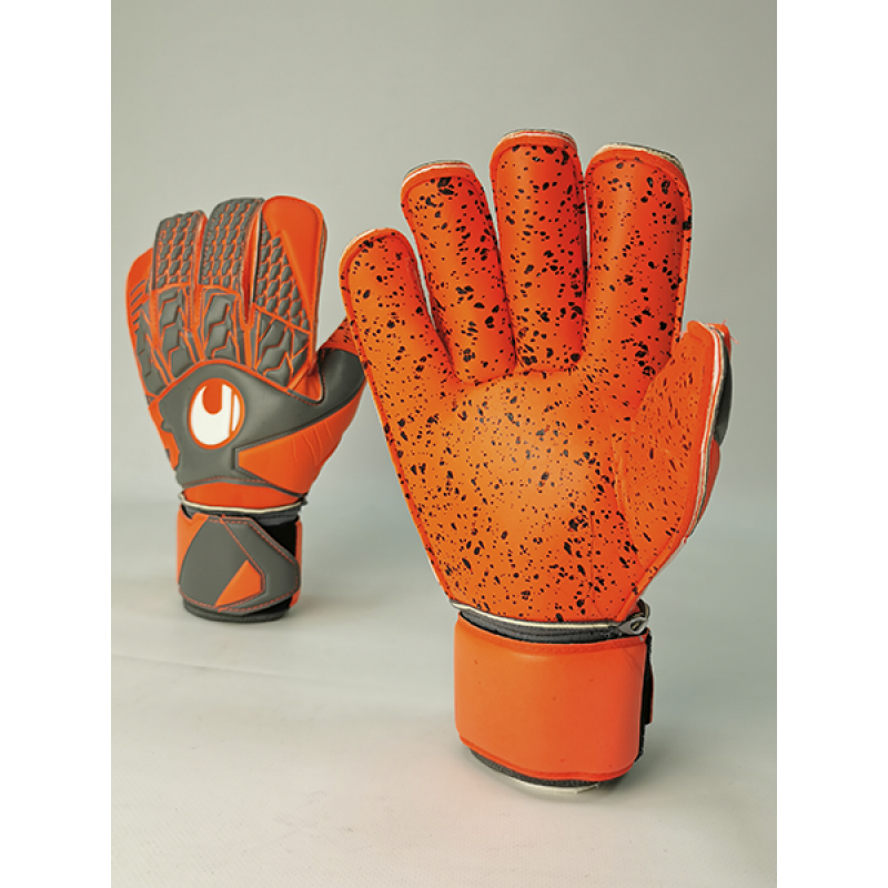 Воротарські рукавиці Uhlsport Aerored Supergrip Rollfinger Prof 1011054020098-1