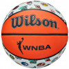 Баскетбольный мяч Wilson WNBA All Team Outdoor (размер 6) WTB46001X