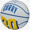 Баскетбольний м'яч Wilson NBA Player Icon Mini Bskt Curry White (розмір 3) WZ4007401XB3