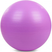 Фітбол м'яч для фітнесу сатин Zelart Фіолетовий (діаметр 85 см)  FI-1985-85-02
