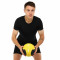 Медбол м'яч медичний Medicine Ball Zelart Жовтий-чорний (вага 1 кг)  FI-5121-1 