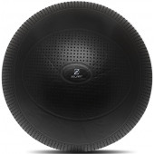 Фітбол м'яч для фітнесу масажний Zelart Чорний (діаметр 65 см) FI-9929-65