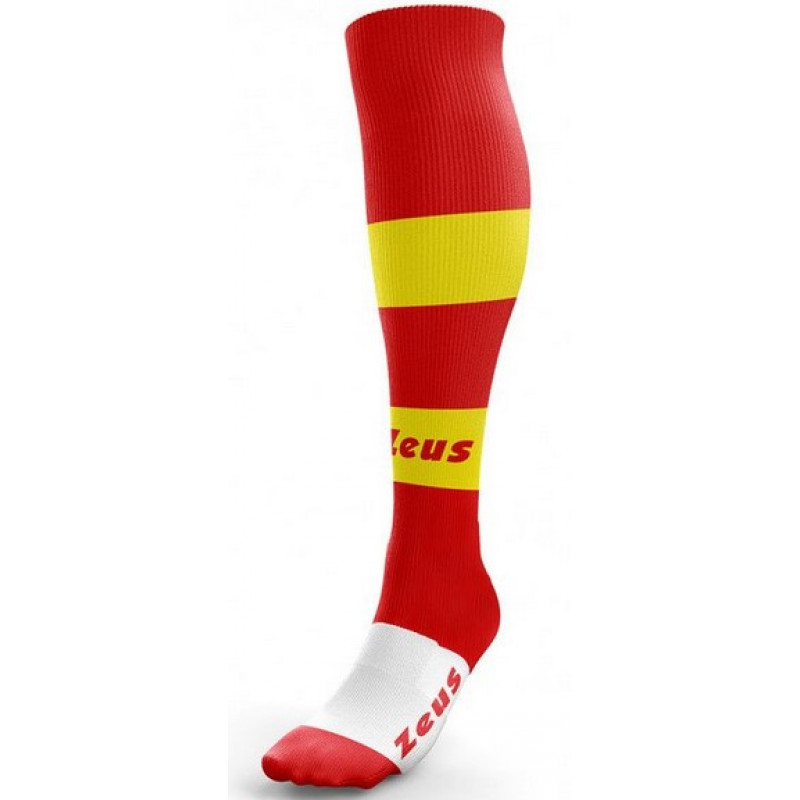 Гетри Zeus Calza Parma (червоні, білі, жовті) Z00069