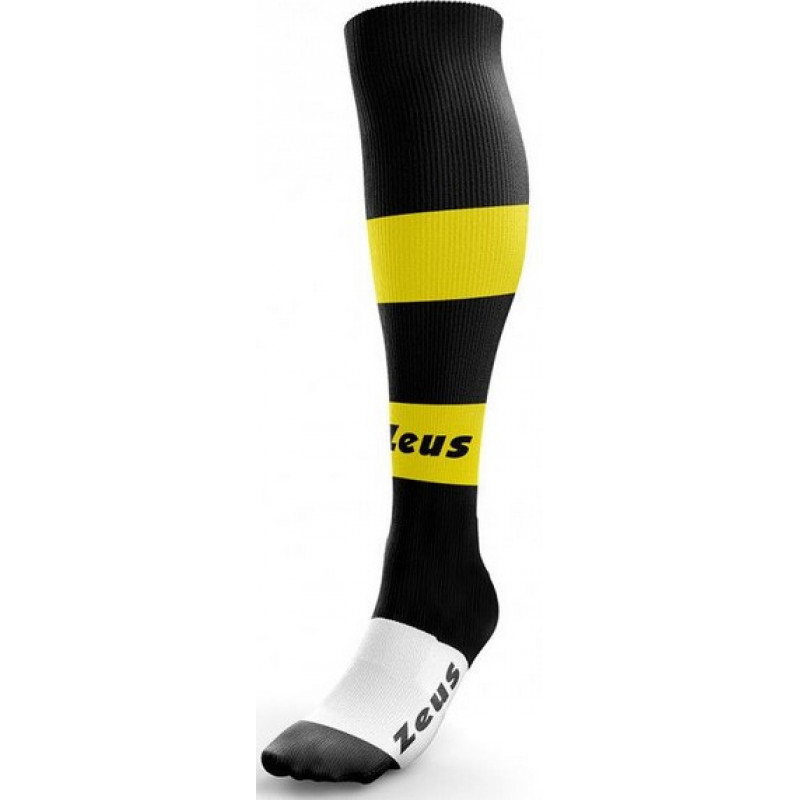 Гетры Zeus Calza Parma (черные,желтые, белые) Z00514