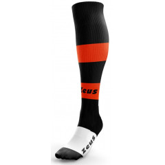 Гетри Zeus Calza Parma (чорні, помаранчеві) Z01323