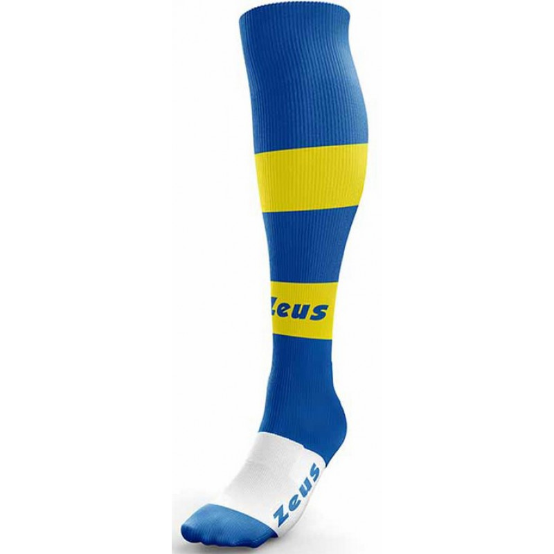 Гетри Zeus Calza Parma (синие, желтые, белые) Z01374