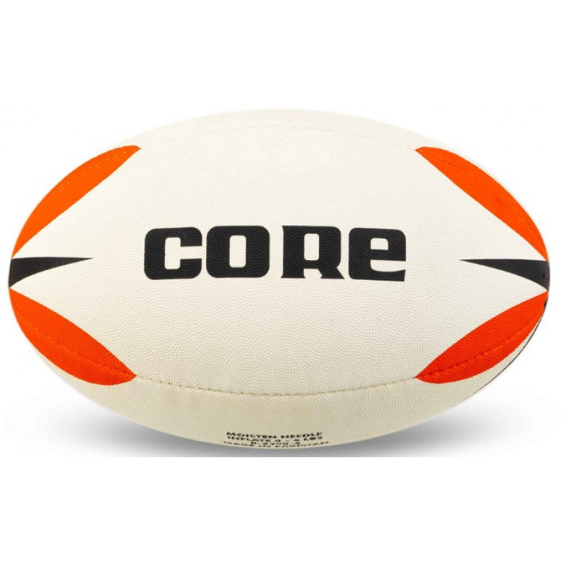 Мяч для регби Core белый-красный  (размер 4) R-5290-4