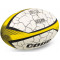 Мяч для регби Core бело-желтый  (размер 5) R-5291-5