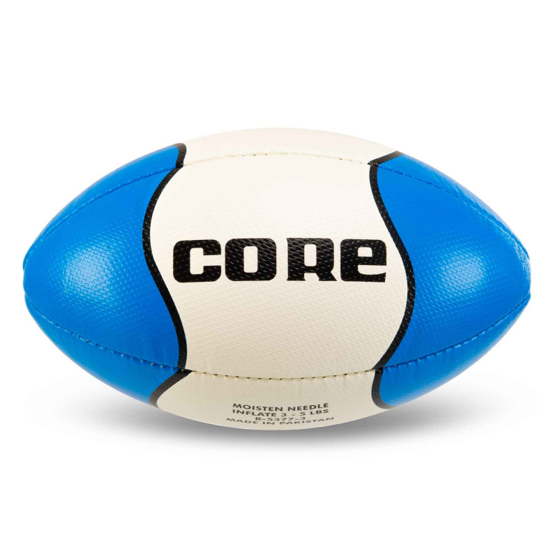Мяч для регби Core бело-синий (размер 3) R-5377-3