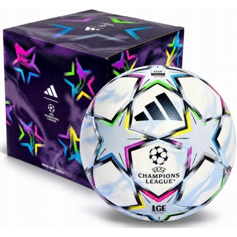 М'яч для футболу Adidas Finale 2027 League FIFA (розмір 5) KE9765 (в подарунковій коробці)