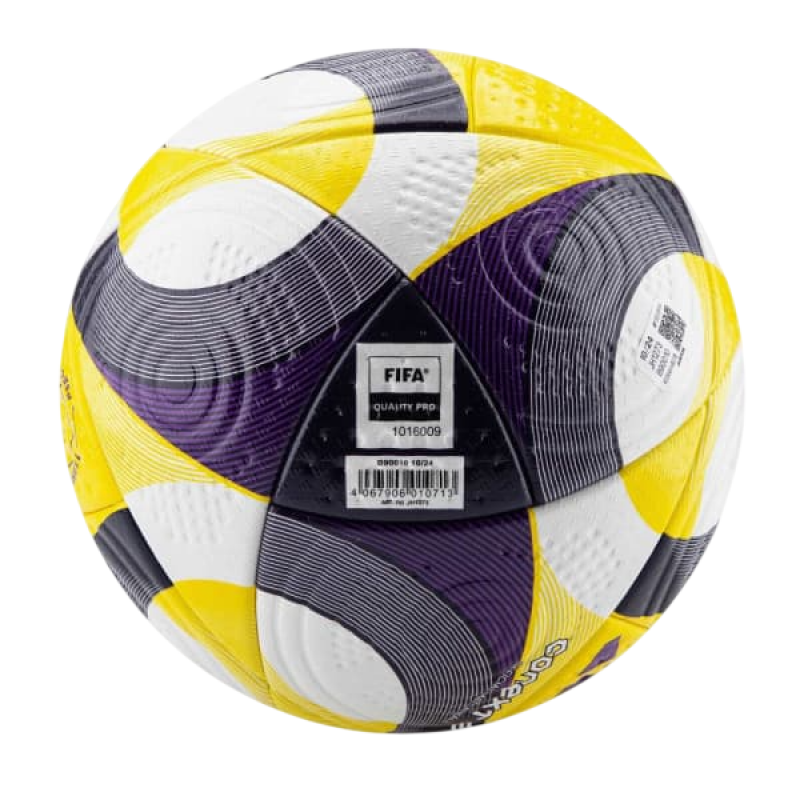 Футбольний м'яч Adidas CNXT25 PRO білий, жовтий, фіолетовий, розмір 5 (арт. JH1273)-2