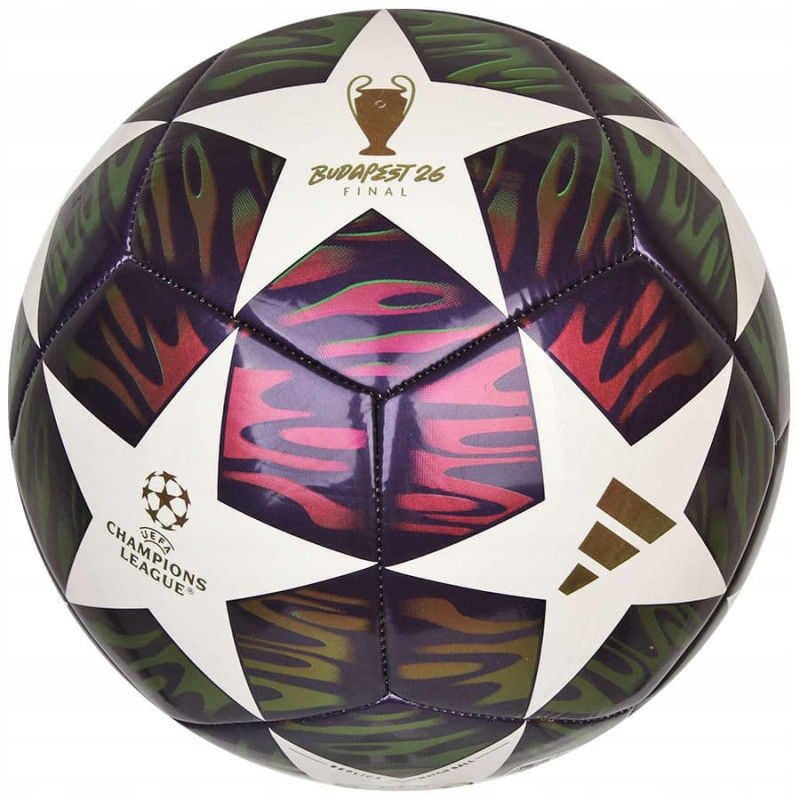 М'яч для футболу Adidas Finale 2025 Budapest Club KT0658 (розмір 4) + подарунок