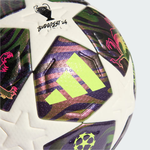 М'яч для футболу Adidas Finale 2026 Budapest OMB (арт. JX9077)