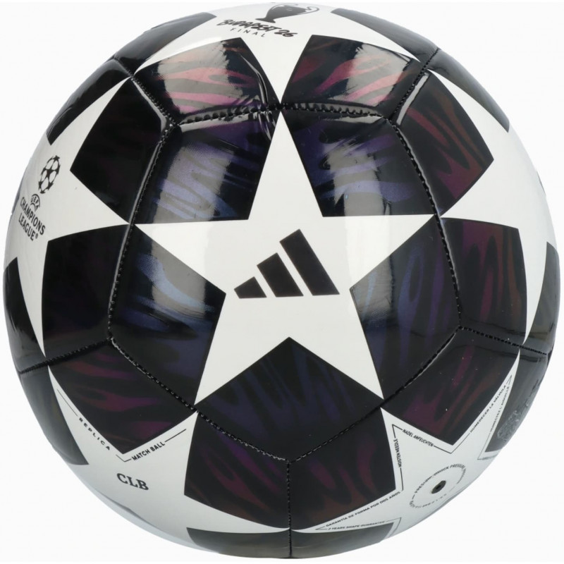 Мяч для футбола Adidas Finale 2026 Budapest Club JX9091 (размер 5) + подарок-3