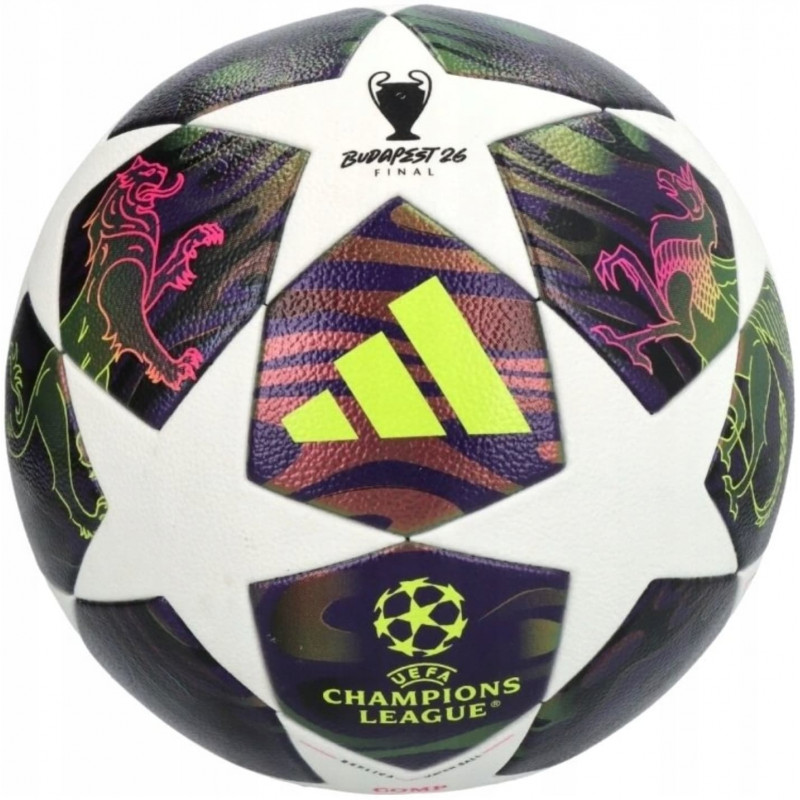Мяч для футбола Adidas Finale 2026 Budapest Competition (размер 4) JX9096 + подарок
