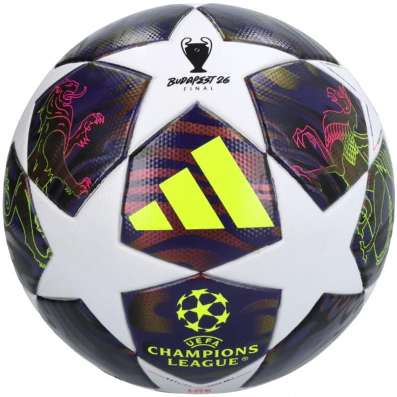 Мяч для футбола Adidas Finale 2026 Budapest Junior (Облегченный р. 5 - 350 гр.) JX9098 + подарок