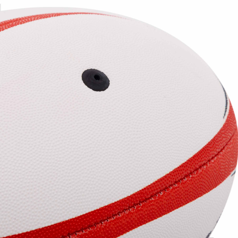 М'яч для регбі дитячий Midi Cima білий-червоний (розмір 2) R-6586-9-2