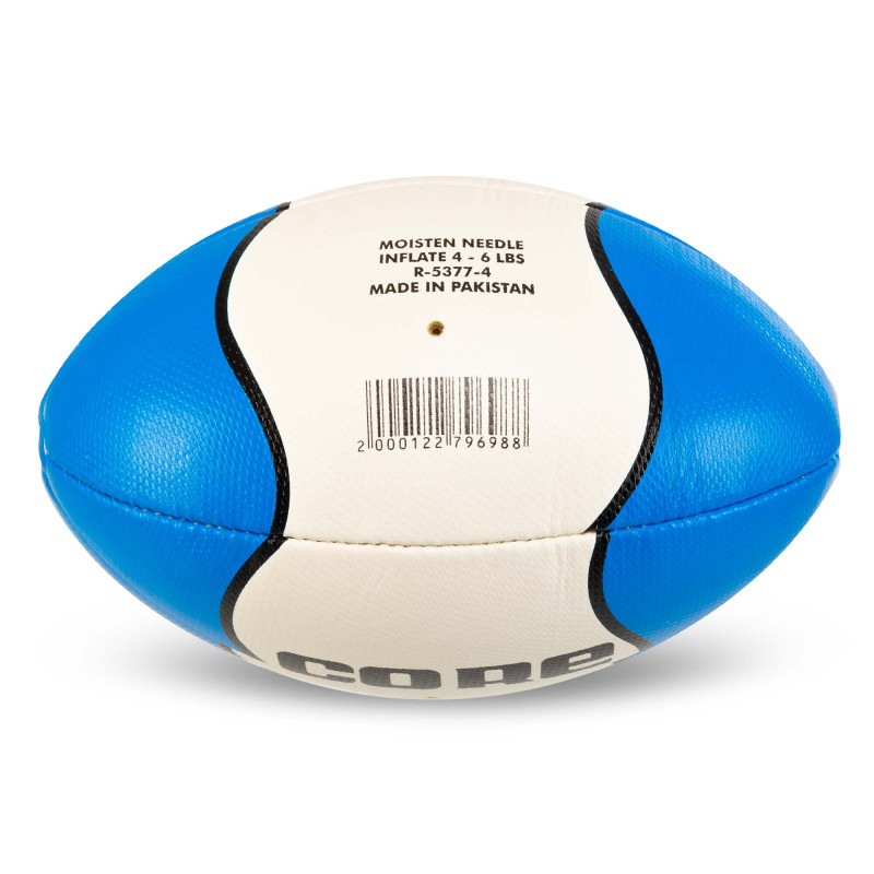 Мяч для регби Core бело-синий (размер 4) R-5377-4-1