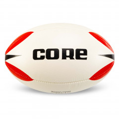 М'яч для регбі Core біло-червоний (розмір 4) R-5379-4