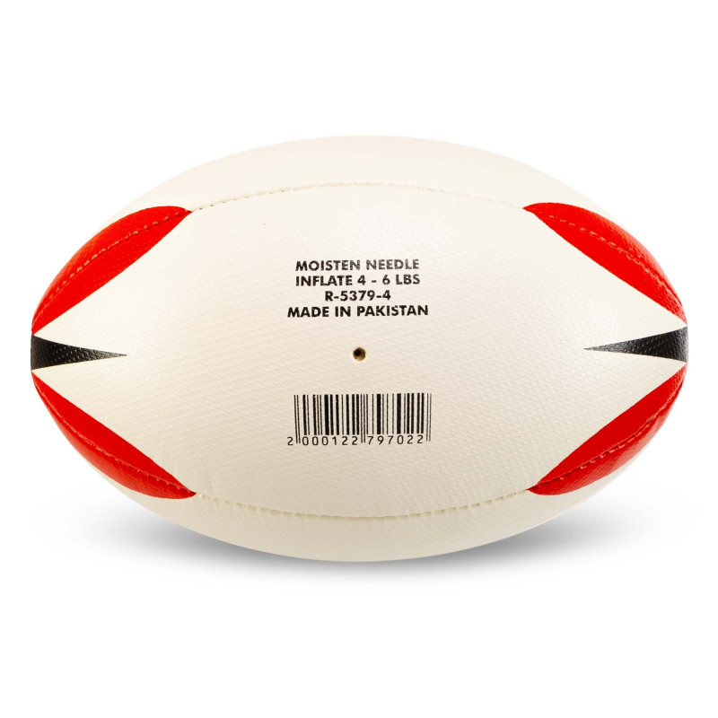 Мяч для регби Core бело-красный (размер 4) R-5379-4-2