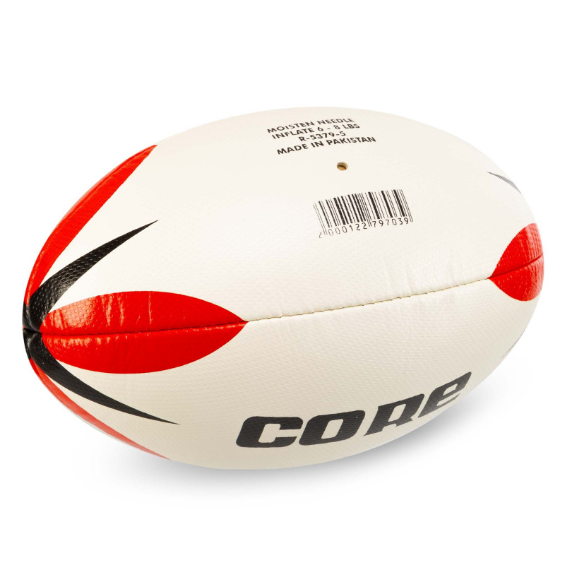Мяч для регби Core бело-красный (размер 5) R-5379-5-1