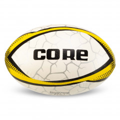 М'яч для регбі Core біло-жовтий  (розмір 4) R-5388-4