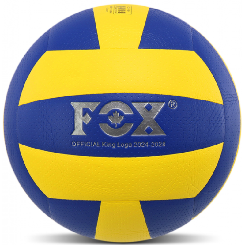 Волейбольный мяч FOX BA-9061 (размер 5) PU жёлто-синий