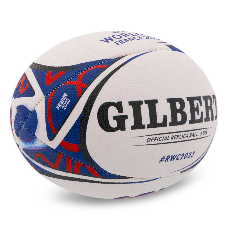 М'яч для регбі дитячий Midi Gilbert білий-червоний-синій (розмір 2) R-6584-9-3