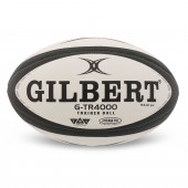 Мяч для регби деский Midi Gilbert белый-черный (размер 2) R-6585-9