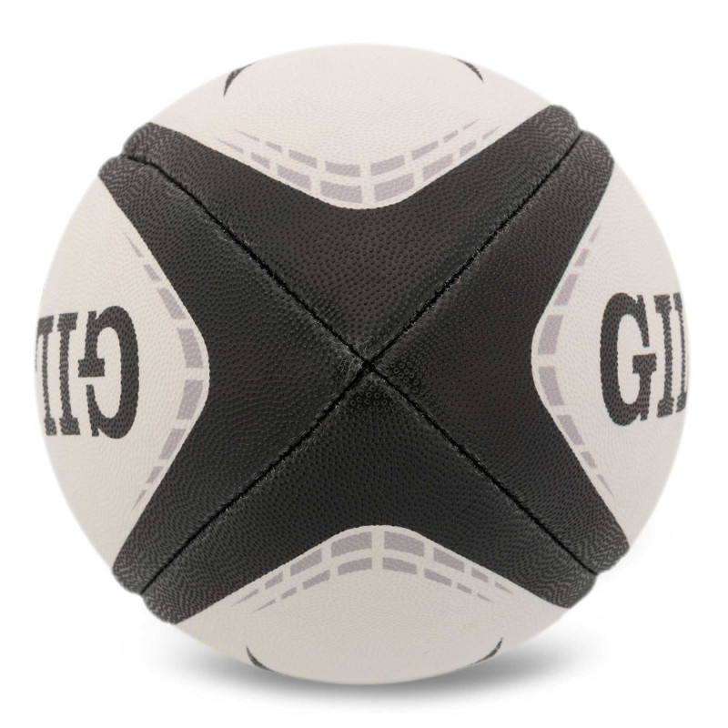 М'яч для регбі дитячий Midi Gilbert білий-чорний (розмір 2) R-6585-9-3